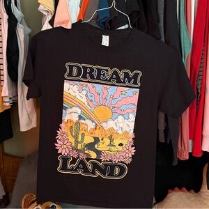 Dream Land Black Kids T-Shirt